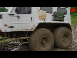 Трэкол-39294 -  самый крутой вездеход. Видеотест